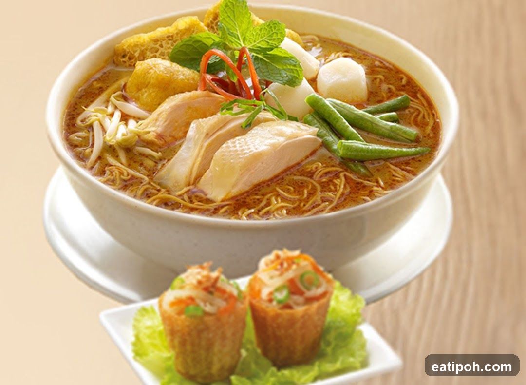 Curry Laksa with Appetizers