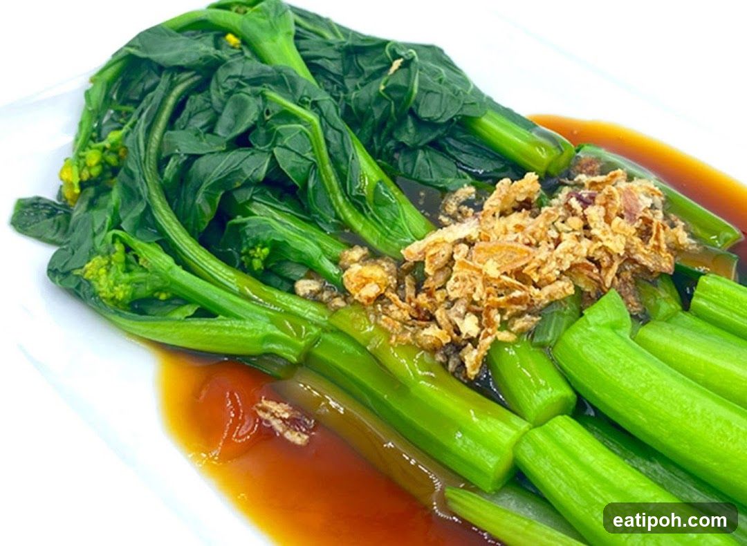Steamed Gai Lan with Garlic