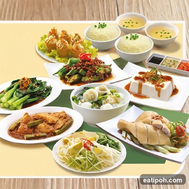Assortment of Asian Dishes