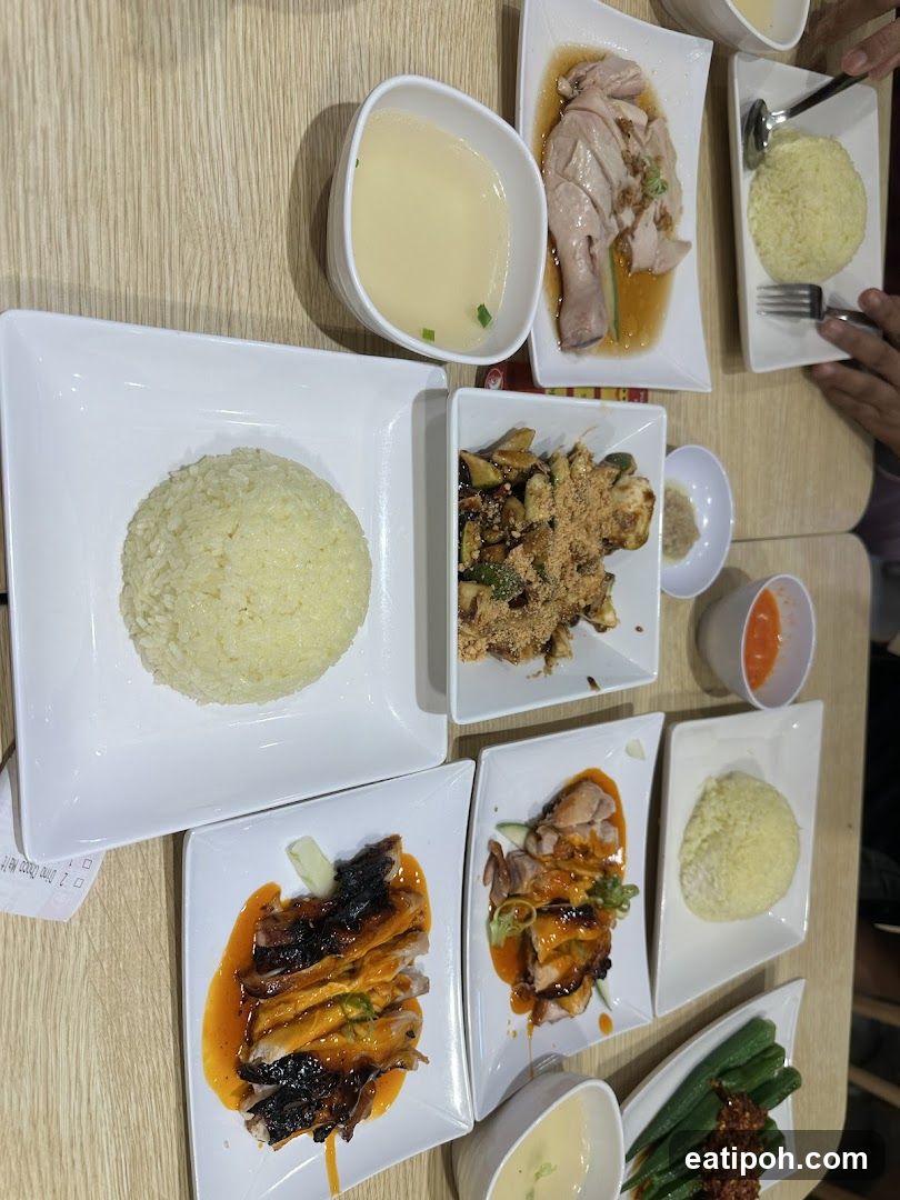 Hainanese Chicken Rice and Roasted Meats