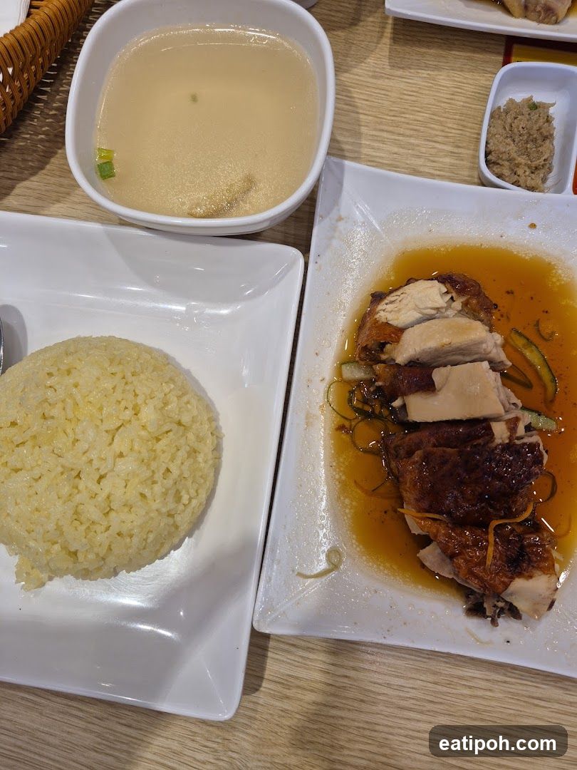 Hainanese Chicken Rice