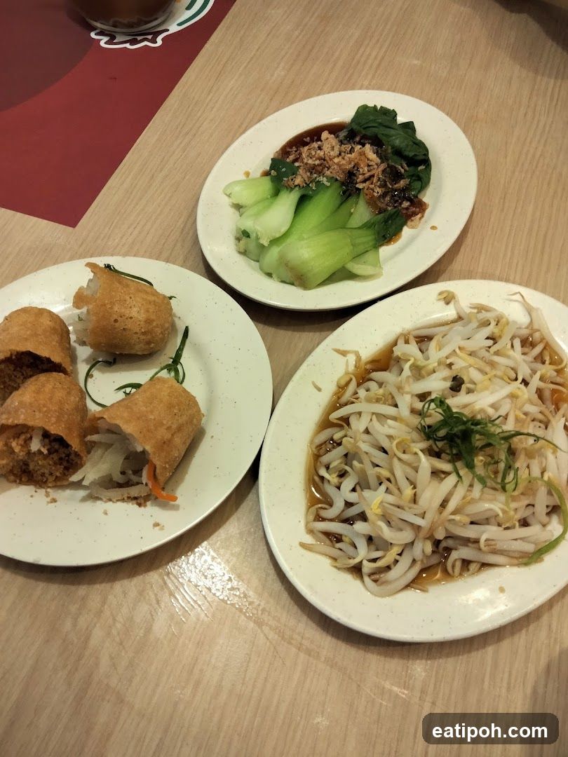 Three Plates of Food