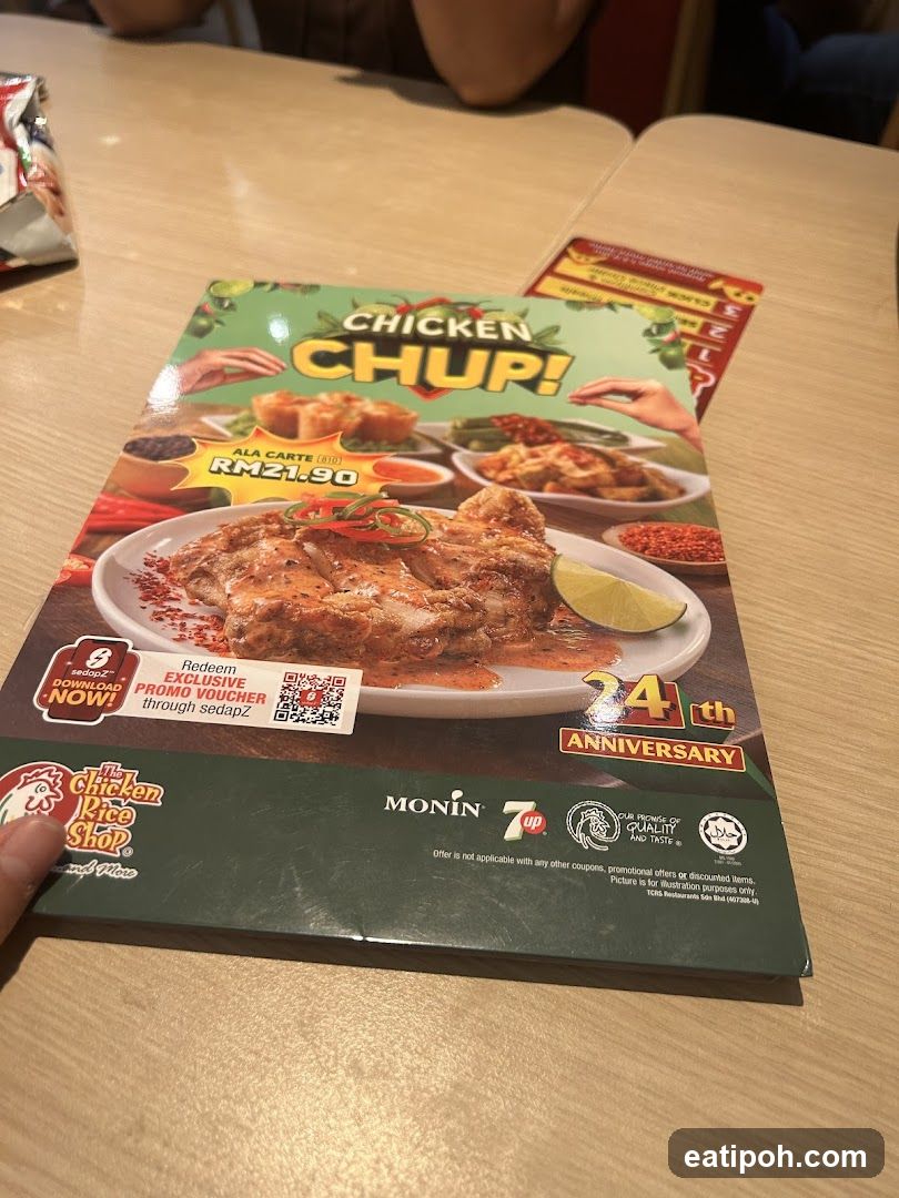 Chicken Chup! Menu