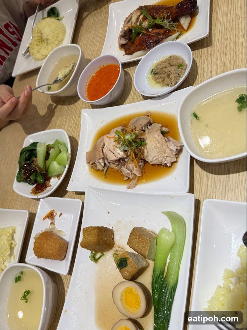 Hainanese Chicken Rice Meal