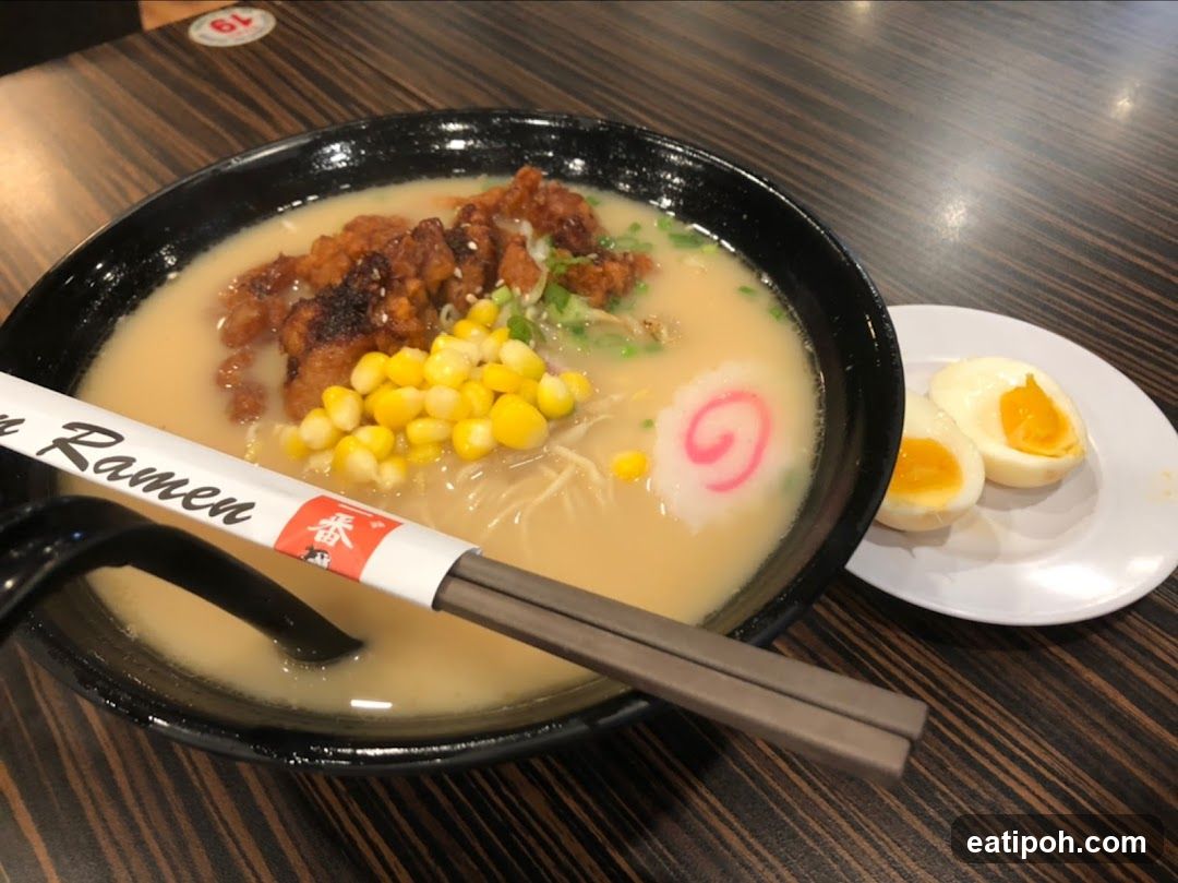 Ramen with Chicken and Corn