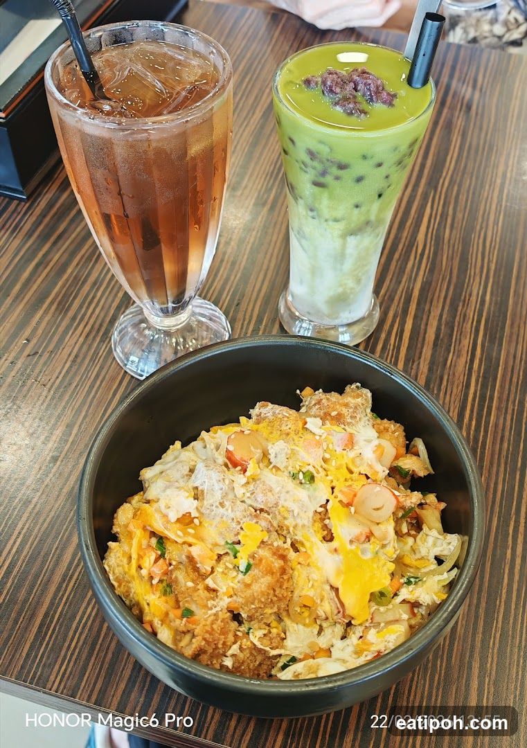Food and Drinks on Table