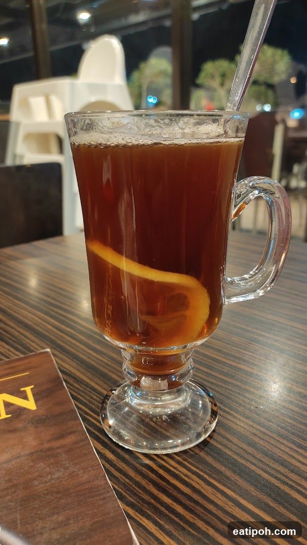 Hot Drink with Lemon Slice