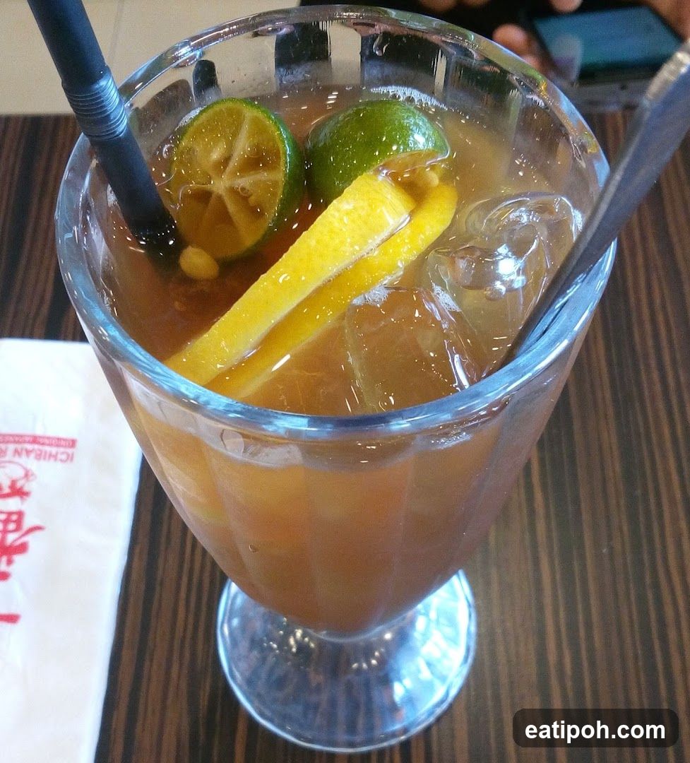 Iced Tea with Citrus