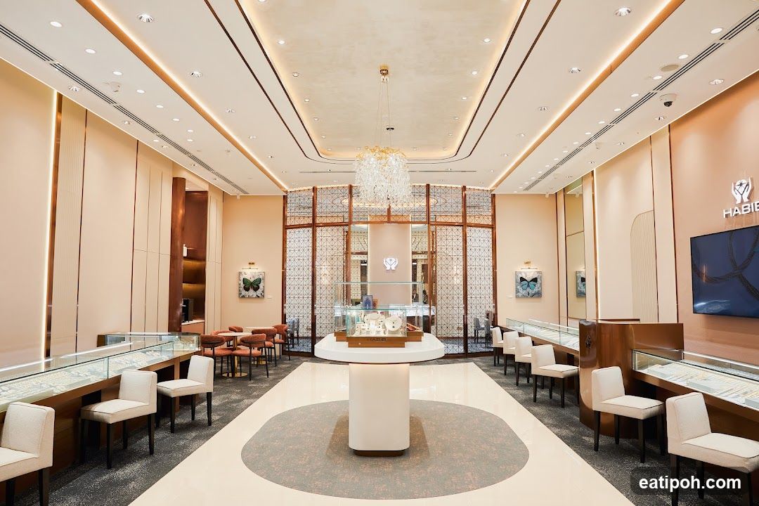 Luxurious Jewelry Store Interior