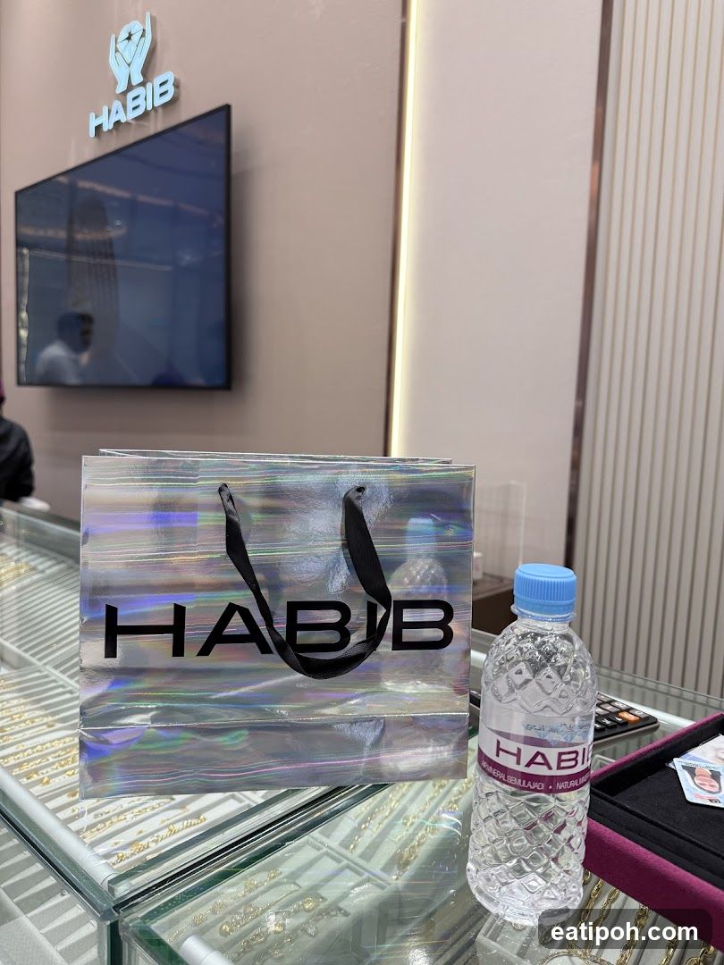 Habib Shopping Bag and Water Bottle