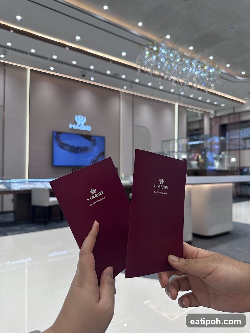 Two brochures with the HABIB logo