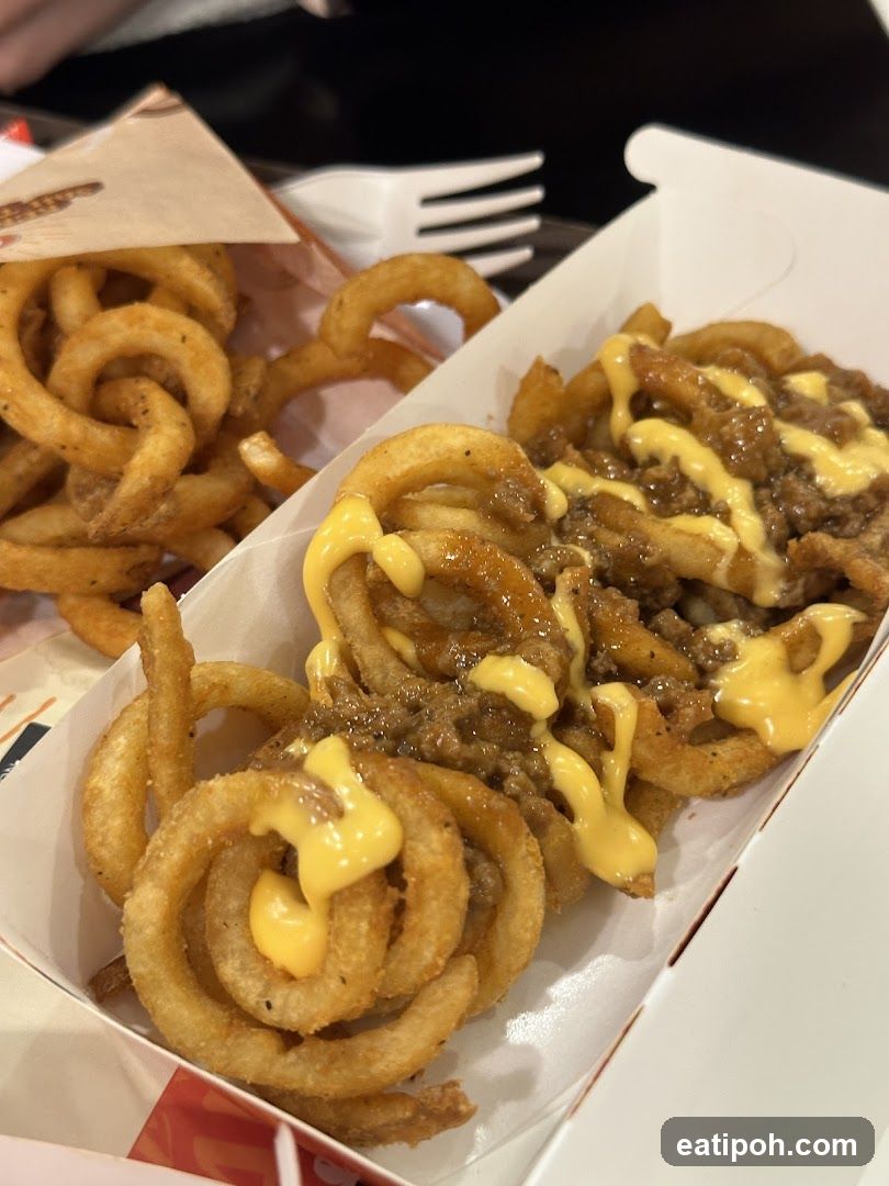 Chili Cheese Curly Fries