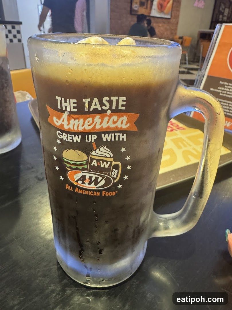 A&W Root Beer Float