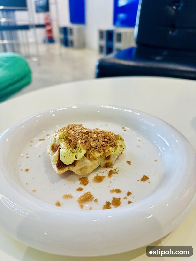 Dessert on a plate