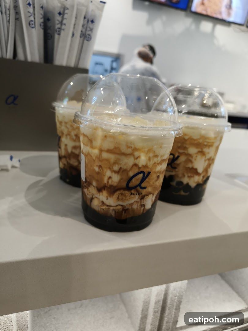 Brown Sugar Boba Drinks
