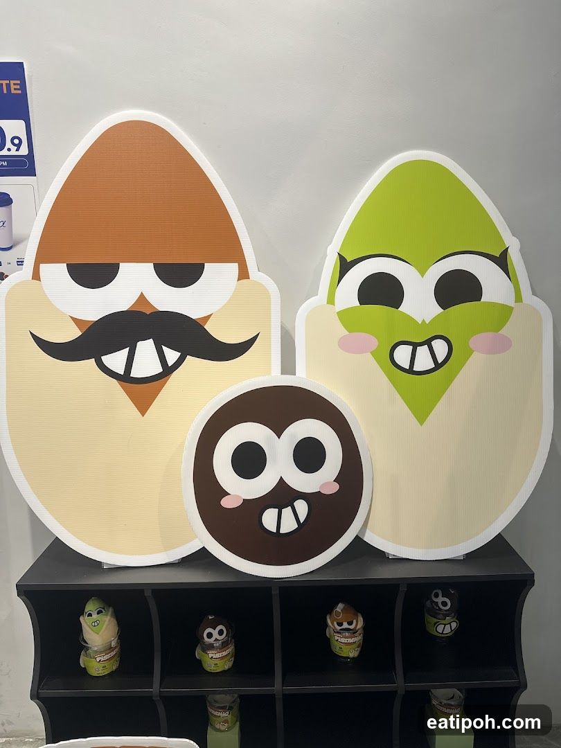 Cartoon Characters and Packaged Snacks