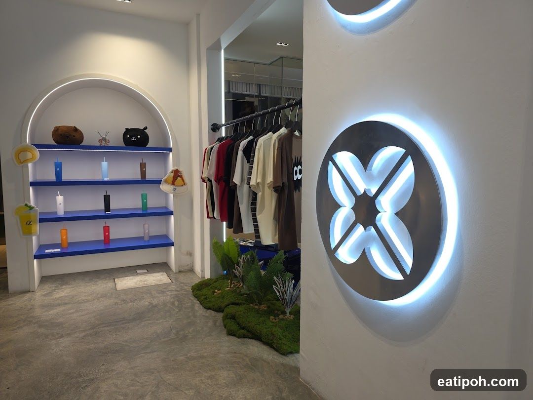 Store Interior with Merchandise