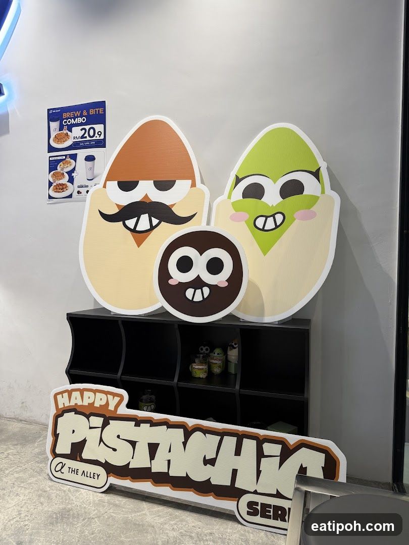 Happy Pistachio Series Display