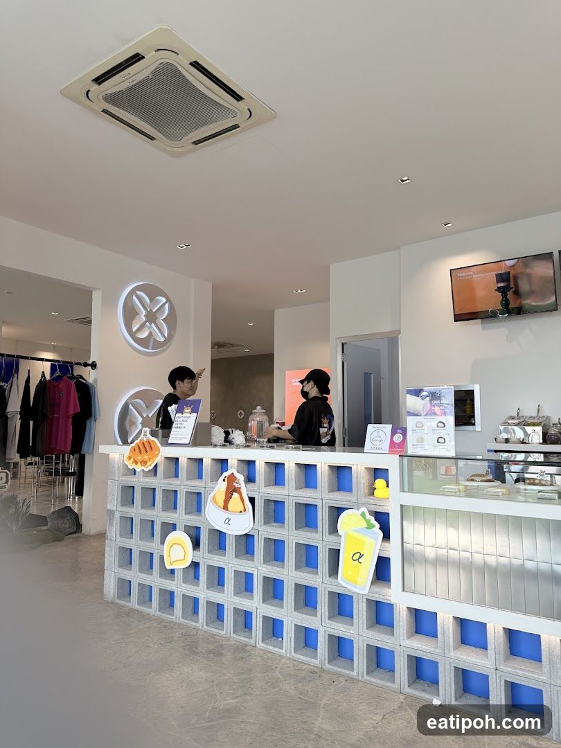 Cafe Counter with Staff