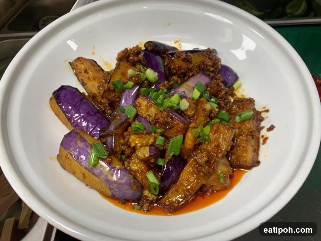 Stir-fried Eggplant with Minced Meat