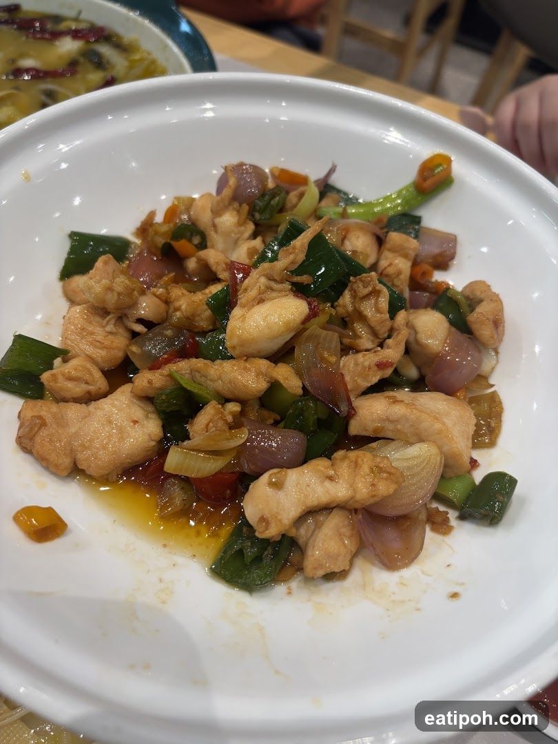 Stir-fried Chicken with Vegetables