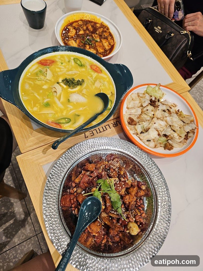 Chinese Food Spread