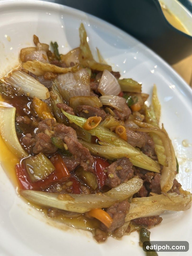 Stir-fried Beef with Vegetables