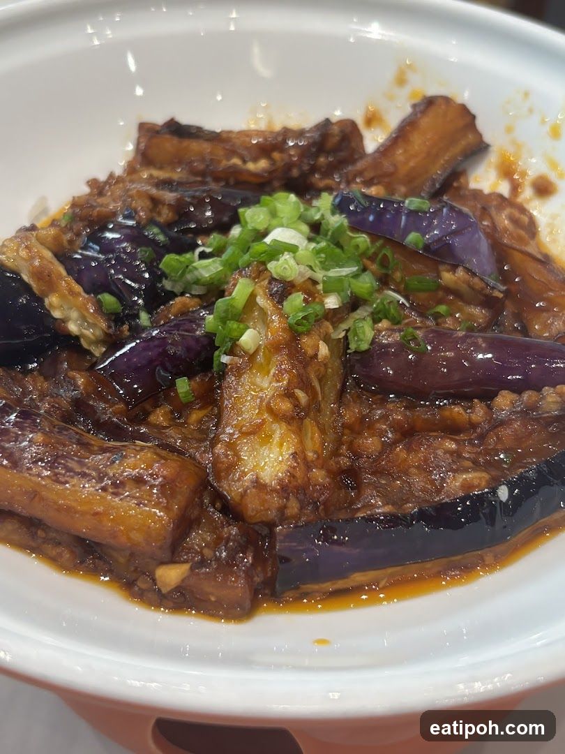 Braised Eggplant Dish