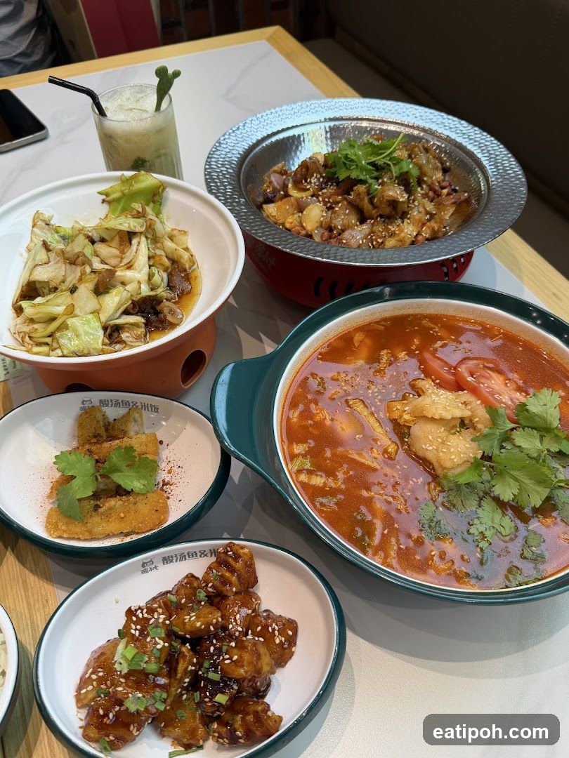 Assortment of Chinese Dishes