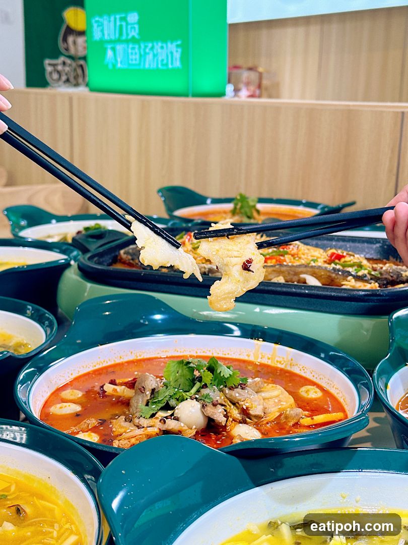 Dishes of Food