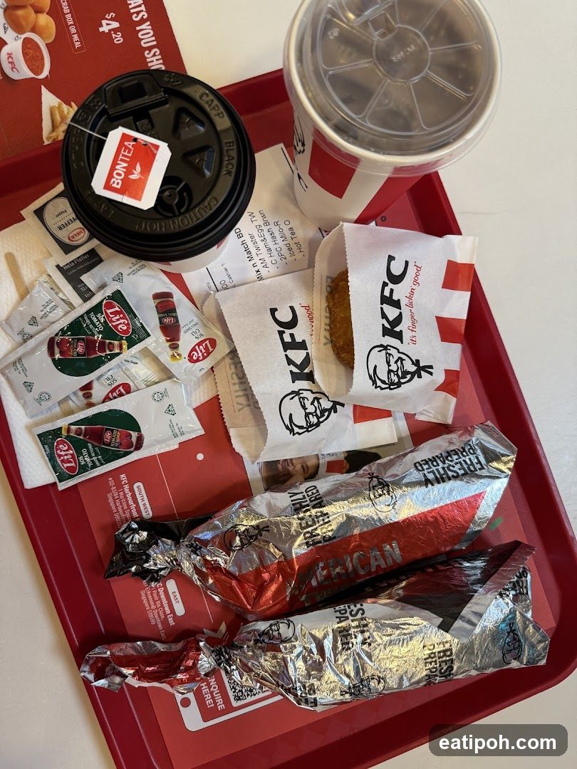 KFC Meal Tray