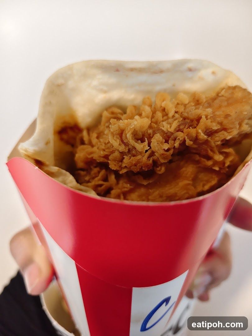 Fried Chicken Wrap