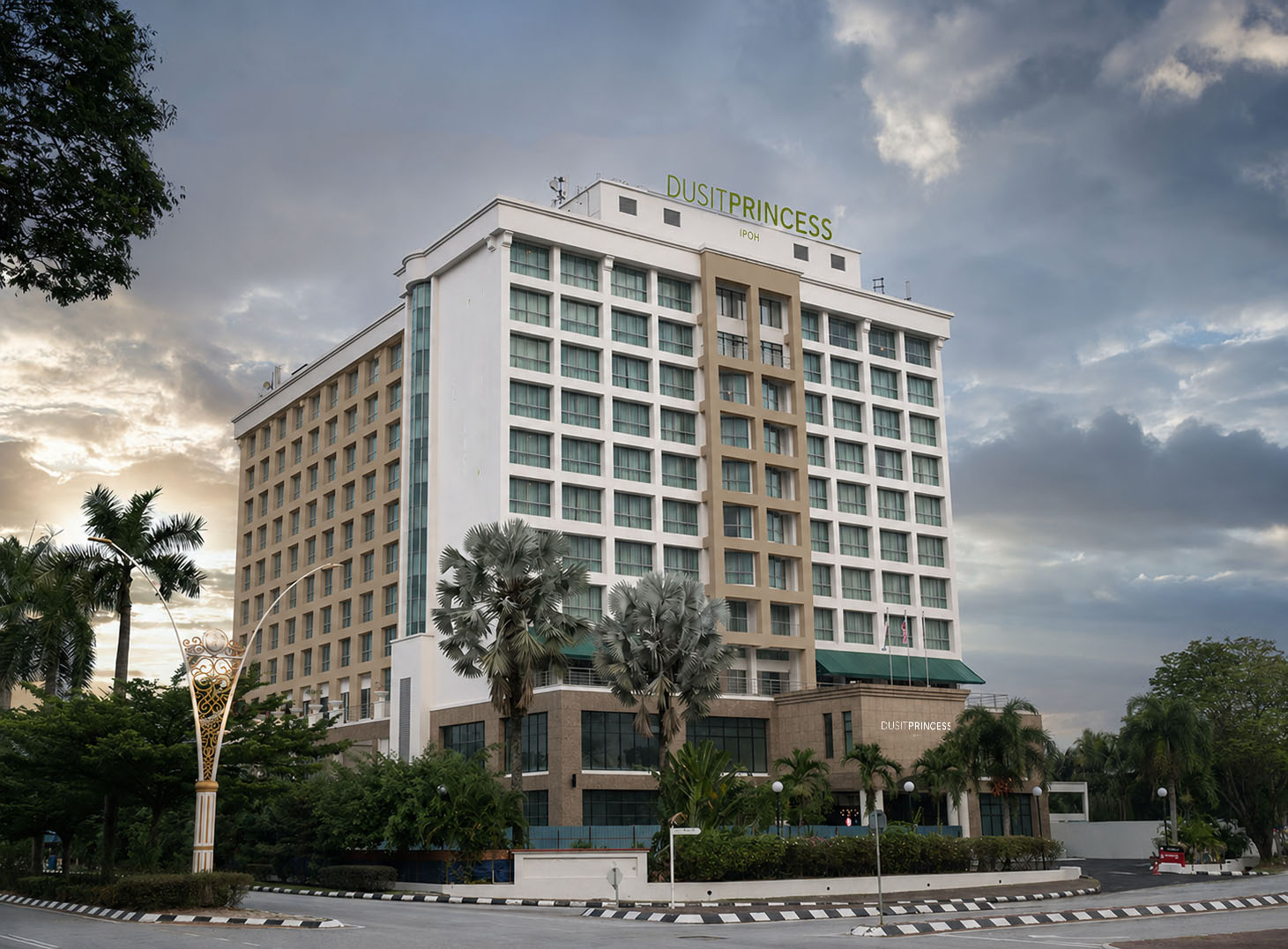Exterior of Dusit Princess Ipoh beside the Perak Turf Club